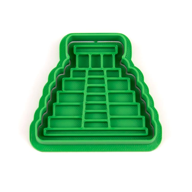 Mayská pyramida | dvoudílné vykrajovátko