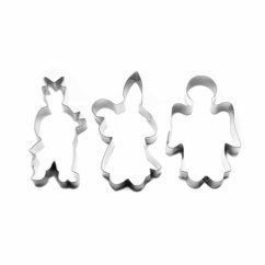 Mikuláš, čert, anděl | sada vykrajovátek