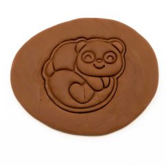 Medvídek na srdíčku | dvoudílné vykrajovátko