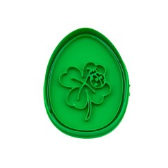 Vejce se čtyřlístkem | dvoudílné vykrajovátko