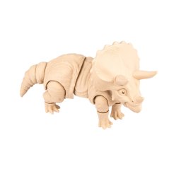 Triceratops | pohyblivá 3D omalovánka + barvy a štětec