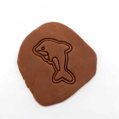 Delfín | dvoudílné vykrajovátko