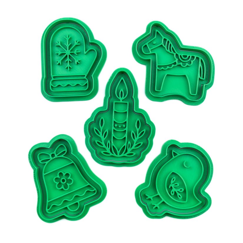 Tradiční vánoce 2 | sada vykrajovátek