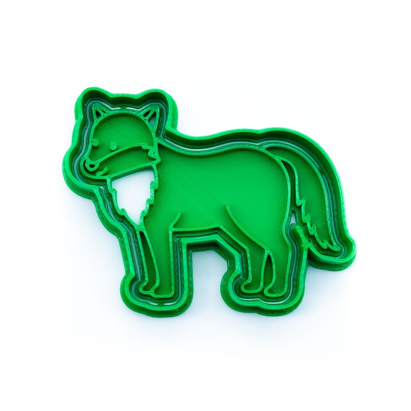 Vlk | dvoudílné vykrajovátko