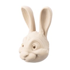 Králíček | 3D magnetka k vybarvení