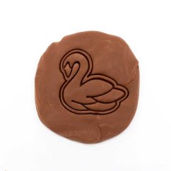 Labuť | dvoudílné vykrajovátko