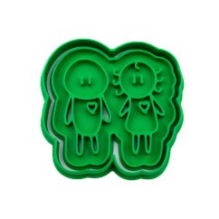 Zamilovaný pár | dvoudílné vykrajovátko