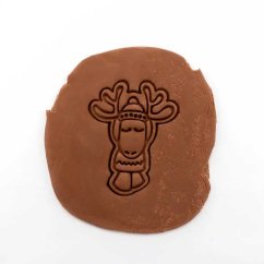 Los - vánoční | dvoudílné vykrajovátko