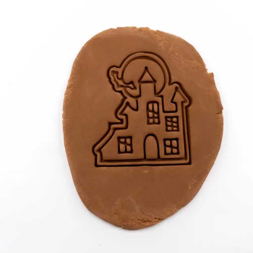 Strašidelný dům | dvoudílné vykrajovátko