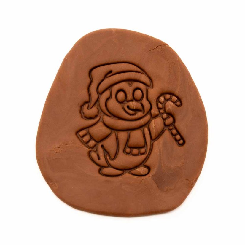 Tučňák s cukrátkem | dvoudílné vykrajovátko