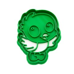 Kuřátko zvědavé | dvoudílné vykrajovátko