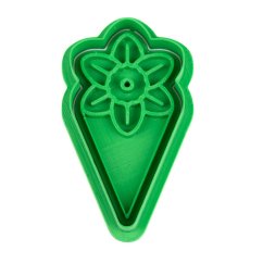 Kornout květina | dvoudílné vykrajovátko