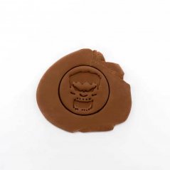Odznaka - Hulk 2 | foremka / wykrawacz do ciastek