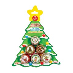 Stromeček 2 papírové košíčky na pralinky 150 ks s 6  motivy