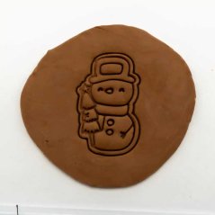 Sněhulák 4 | dvoudílné vykrajovátko