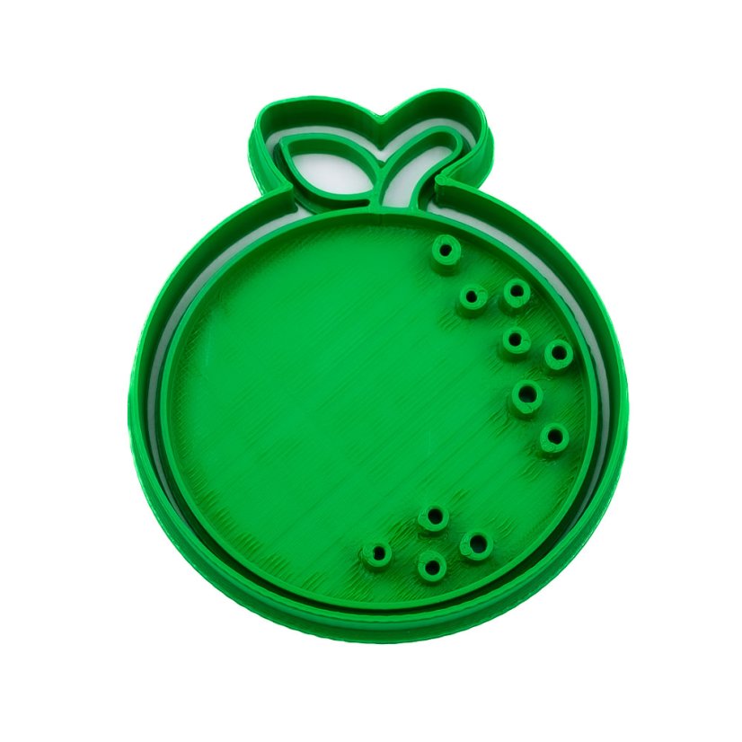 Pomeranč | dvoudílné vykrajovátko