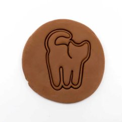 Kočka | dvoudílné vykrajovátko