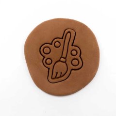 Koště | dvoudílné vykrajovátko