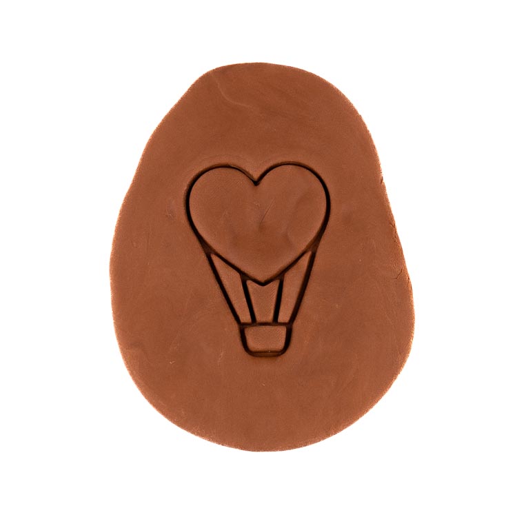 Horkovzdušný balon 4 | dvoudílné vykrajovátko