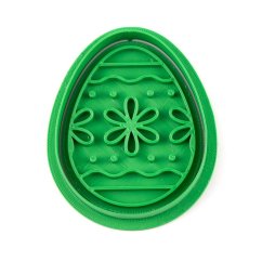 Vajíčko s květinou | dvoudílné vykrajovátko