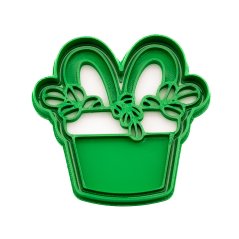 Uši v květináči | dvoudílné vykrajovátko