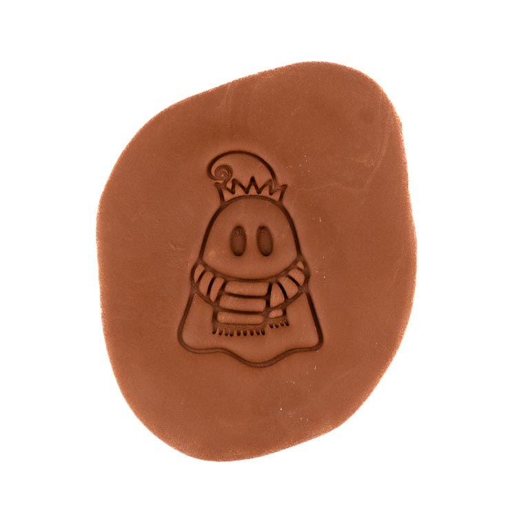 Duch se šálou | dvoudílné vykrajovátko