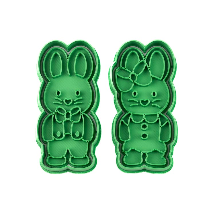 Zajíčci postavy | sada vykrajovátek