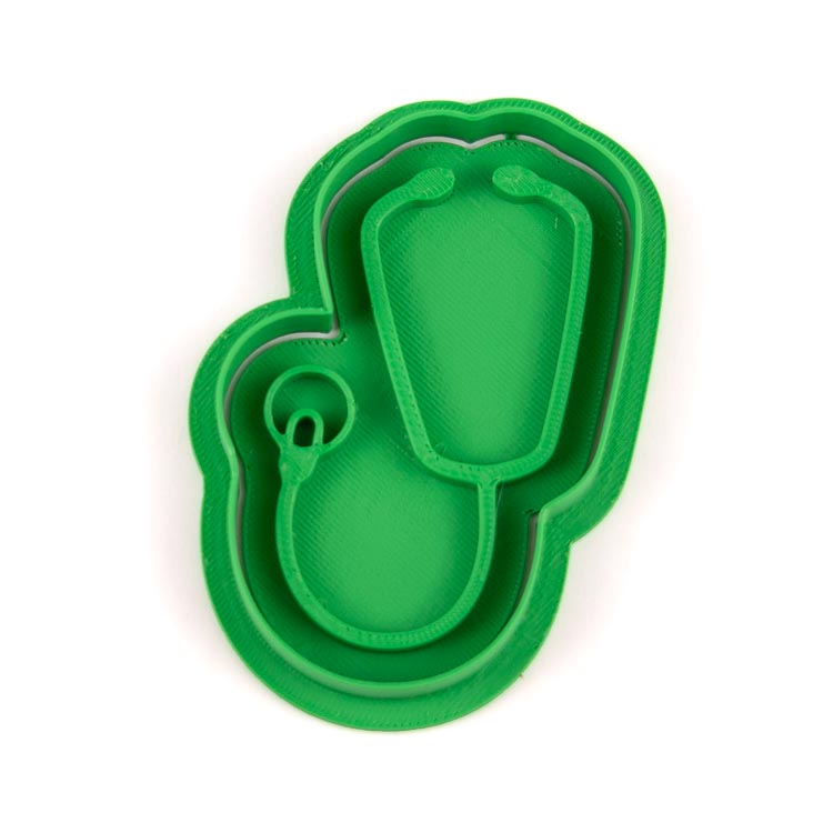 Stetoskop | dvoudílné vykrajovátko