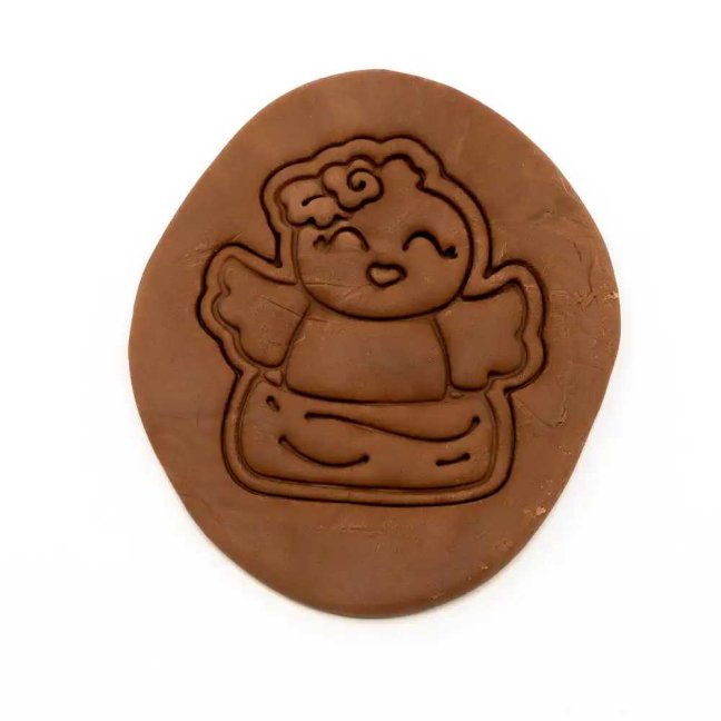 Kuřátko v hnízdě | dvoudílné vykrajovátko