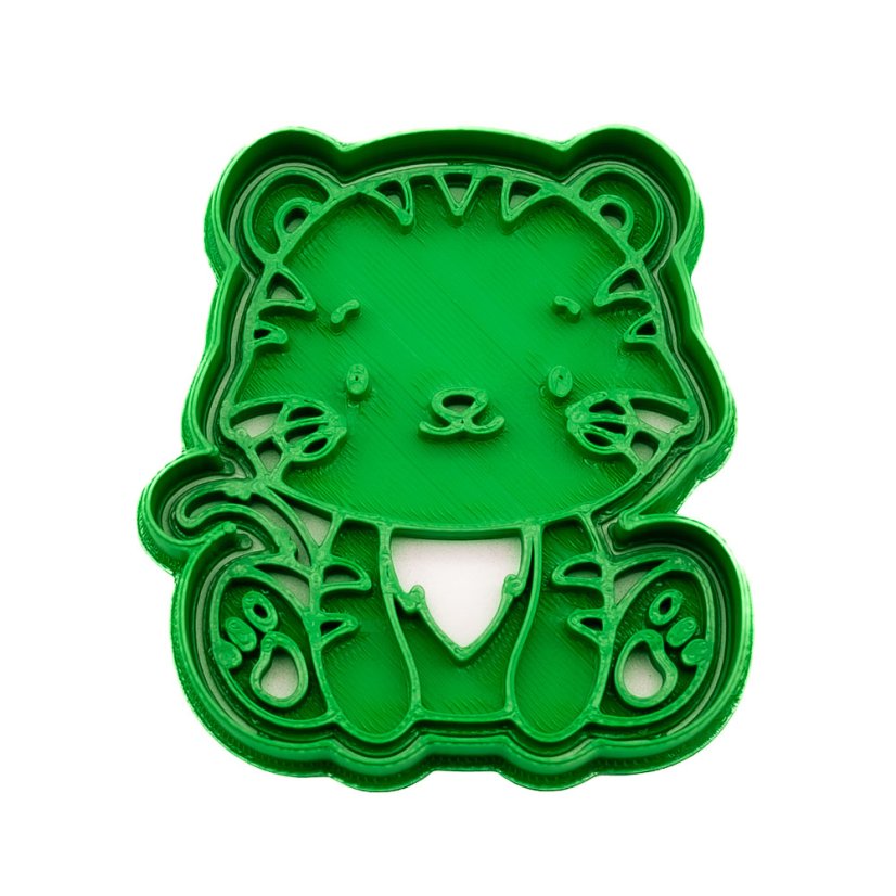 Tygřík | dvoudílné vykrajovátko