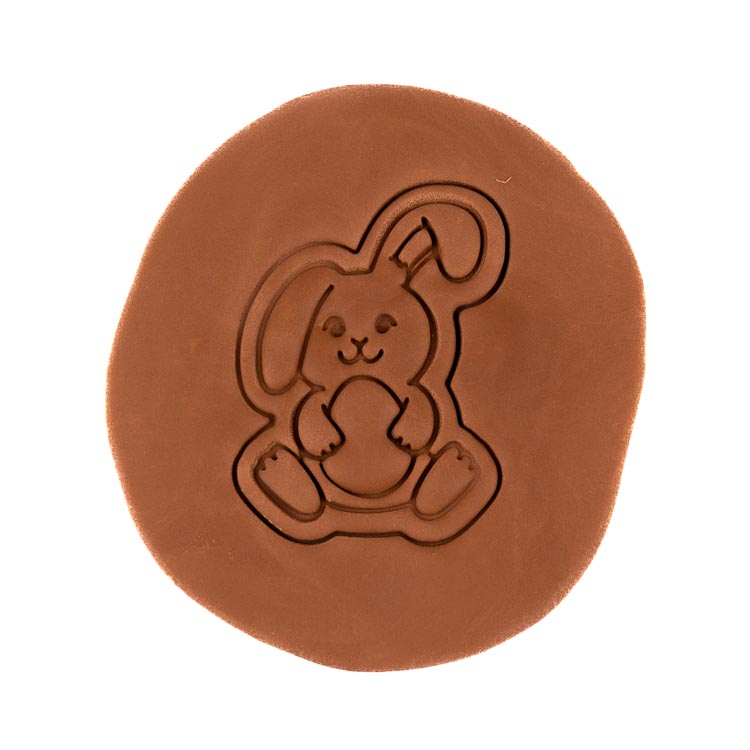 Zajíček s vajíčkem 2 | dvoudílné vykrajovátko