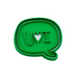 I love you | dvoudílné vykrajovátko