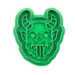 Čert - hlava 3 | dvoudílné vykrajovátko