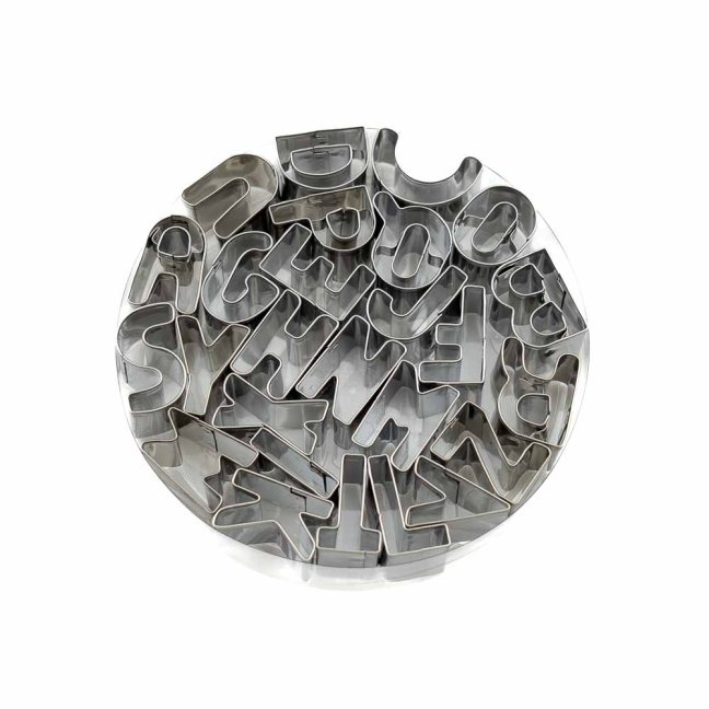 Abeceda - 26 písmen | sada vykrajovátek Abeceda - 26 písmen | sada vykrajovátek