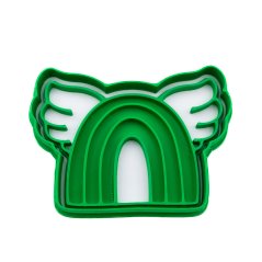 Duha - křídla | dvoudílné vykrajovátko