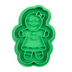 Máma - perníková rodina | dvoudílné vykrajovátko