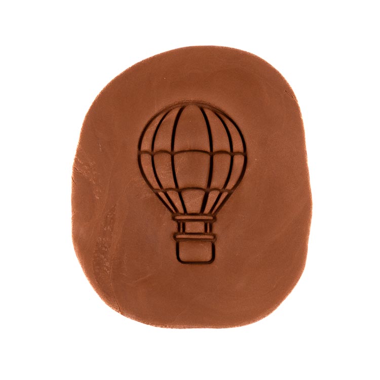 Horkovzdušný balon 3 | dvoudílné vykrajovátko