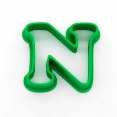 Litera N - podstawowa | foremka / wykrawacz do ciastek