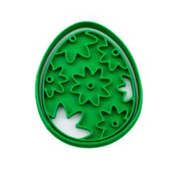 Vejce - květiny | dvoudílné vykrajovátko