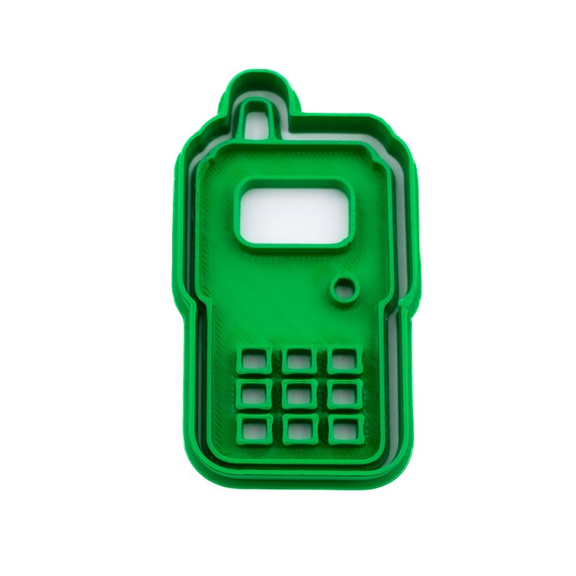 Vysílačka | dvoudílné vykrajovátko