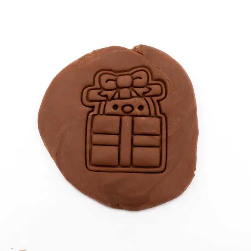 Tučňák v dárku | dvoudílné vykrajovátko