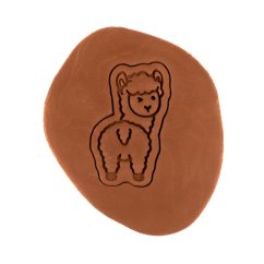 Lama 6 | dvoudílné vykrajovátko