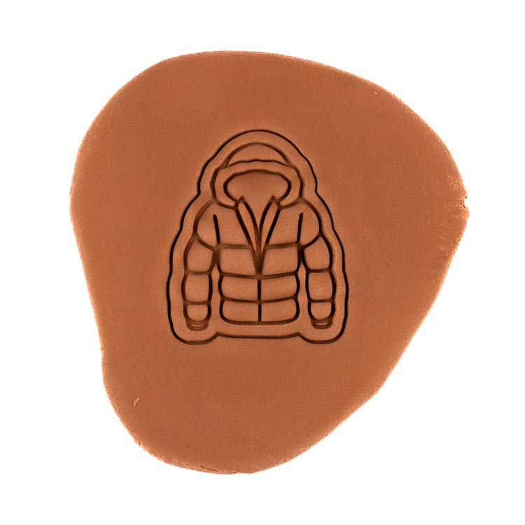 Zimní bunda | dvoudílné vykrajovátko