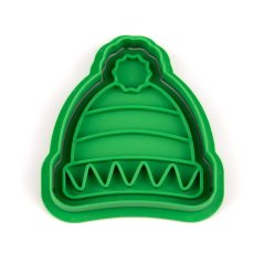 Zimní čepice | dvoudílné vykrajovátko