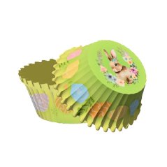 Velikonoce 7 | papírové košíčky na muffiny a cupcakes | 50 ks