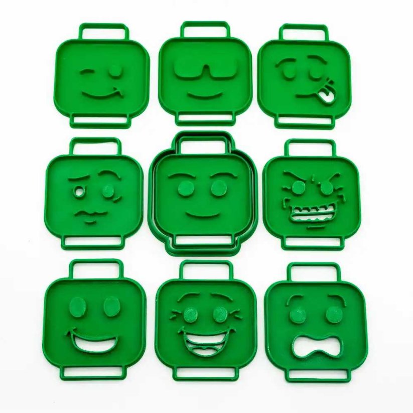Emoji - Lego | sada vykrajovačov