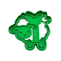 Beránek s mašlí | dvoudílné vykrajovátko