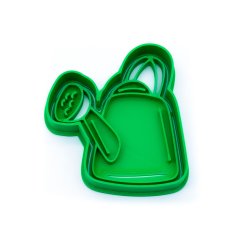 Zahradní konev | dvoudílné vykrajovátko