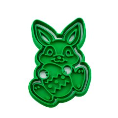 Zajíček velikonoční | dvoudílné vykrajovátko