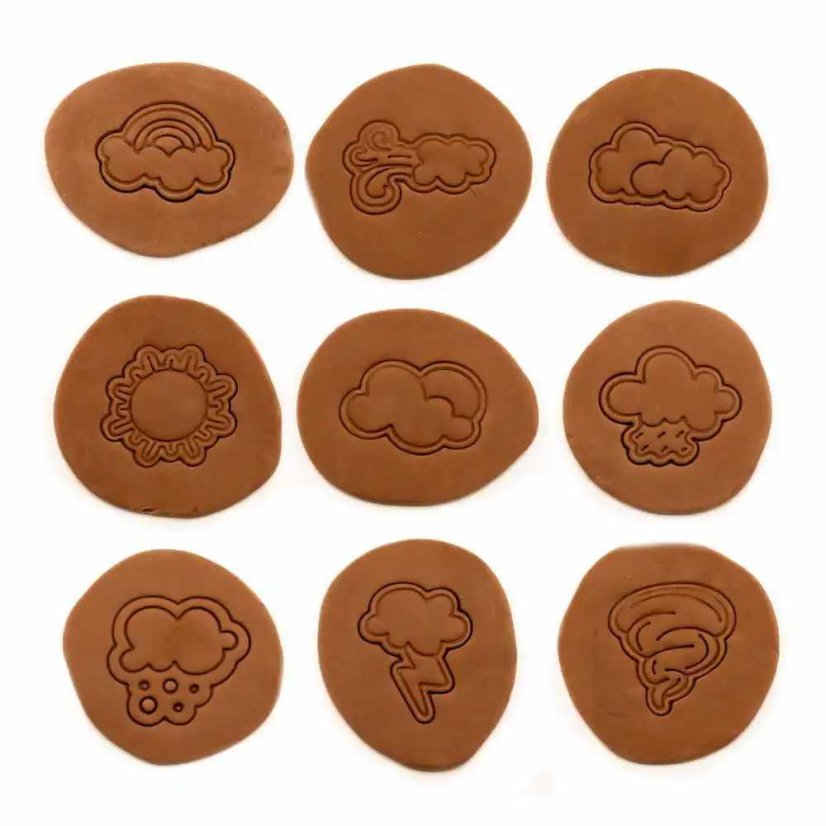 Počasí | sada vykrajovátek